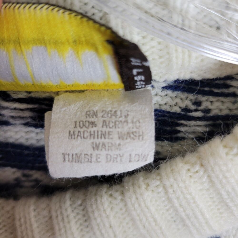 Vintage Sears Sweater Women’s Small White Sportswear Winter Made In The USA - Picture 3 of 13